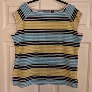 1x Liz Claiborne top w stripes